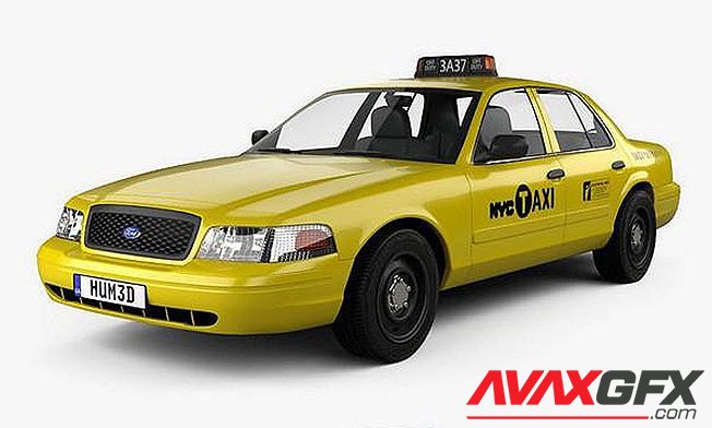 Ford Crown Victoria New York Taxi 2005