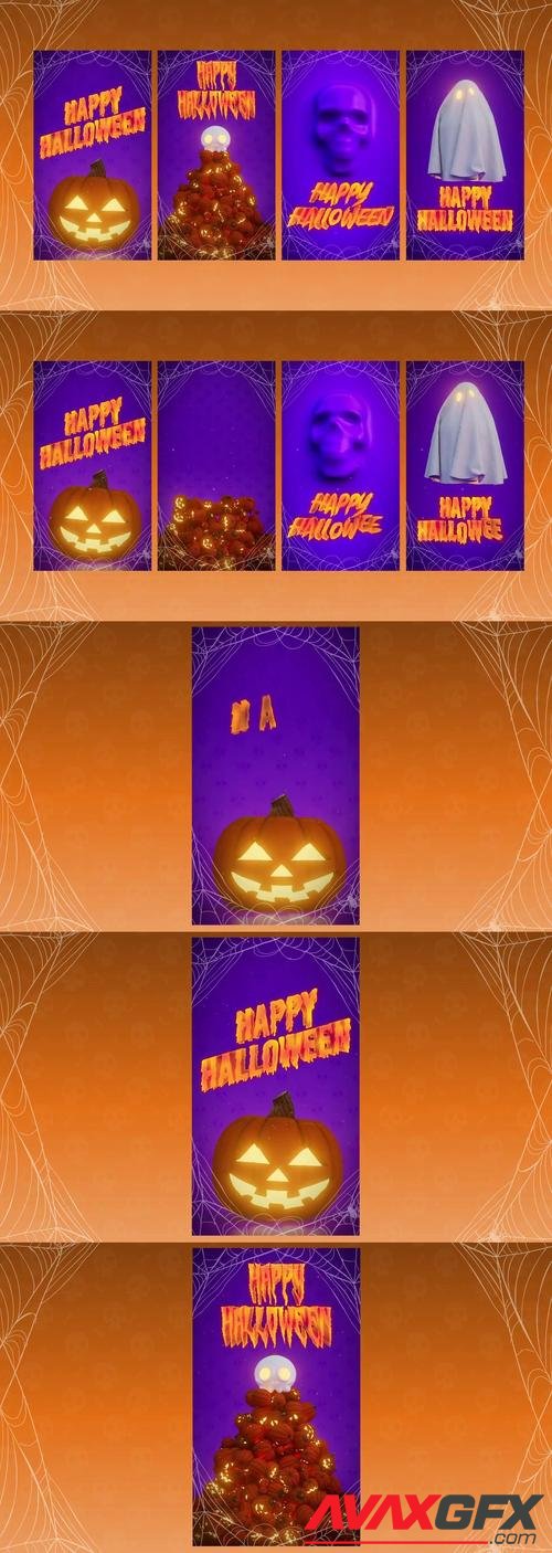 MotionArray – Halloween Instagram Stories Pack Vol.1 1025566