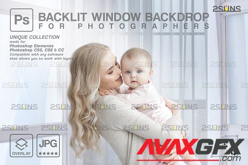 Curtain backdrop & Maternity digital photography backdrop V7 - 1447856