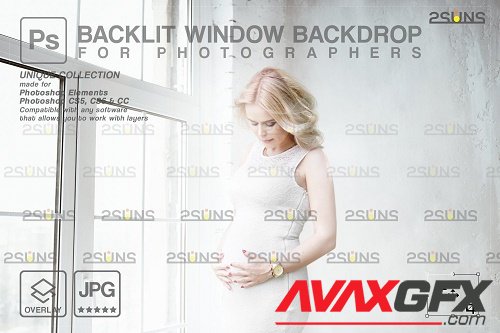 Curtain backdrop & Maternity digital photography backdrop V10 - 1447862