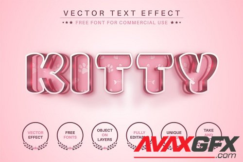 Kitty - Editable Text Effect - 6514538
