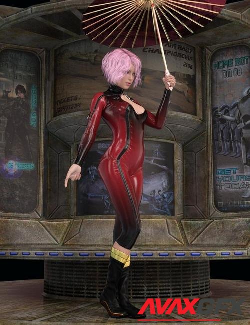 Umbrella Poses For Genesis 8 Female