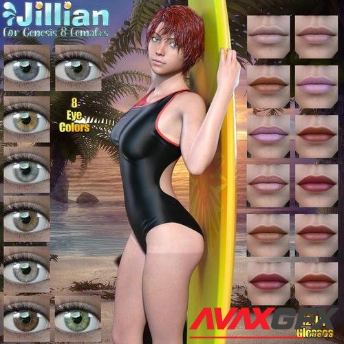 Jillian For Genesis 8 Females