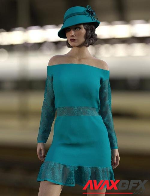 dForce Abby Outfit for Genesis 8 Females