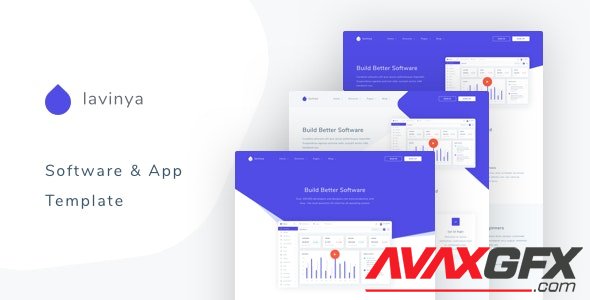ThemeForest - Lavinya v1.0 - Software and App Template - 23698776