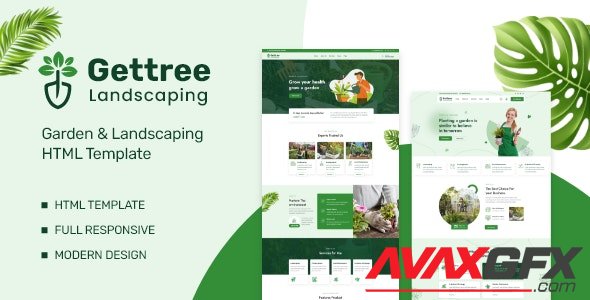 ThemeForest - Gettree v1.0 - Garden & Landscaping HTML Template - 33285462