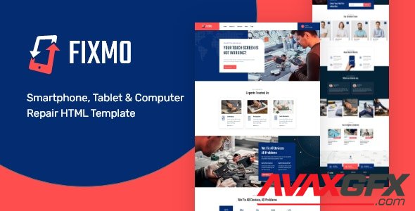 ThemeForest - Fixmo v1.0 - Smartphone Repair Services HTML Template - 33788057