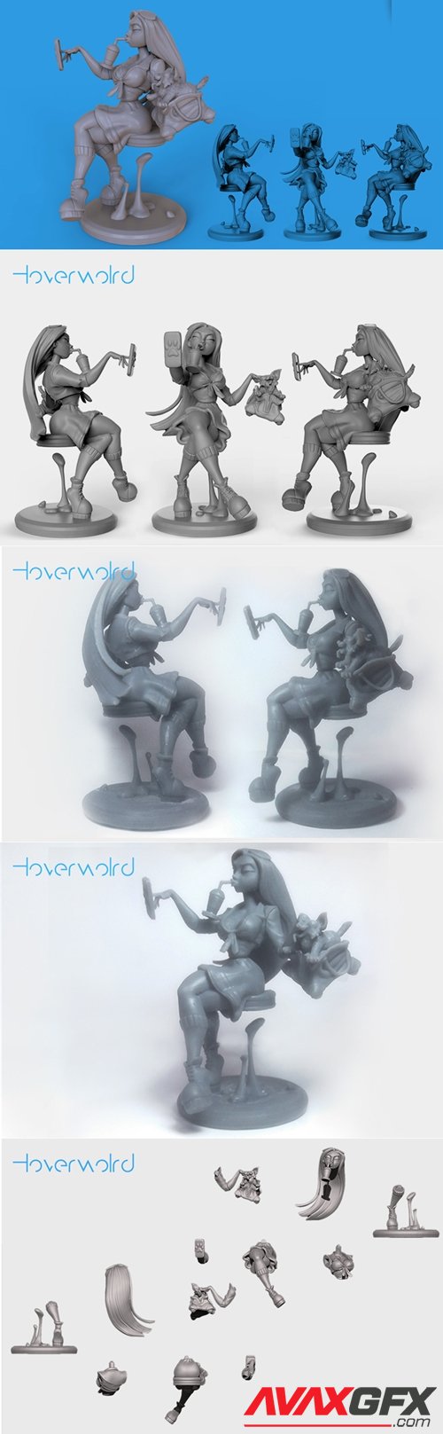 Hoverworld – 3D Printable STL