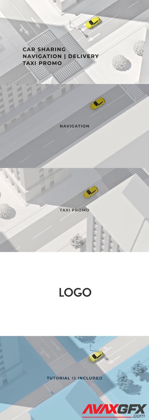 MotionArray – Car Sharing, Navigation, Delivery, Taxi 993499