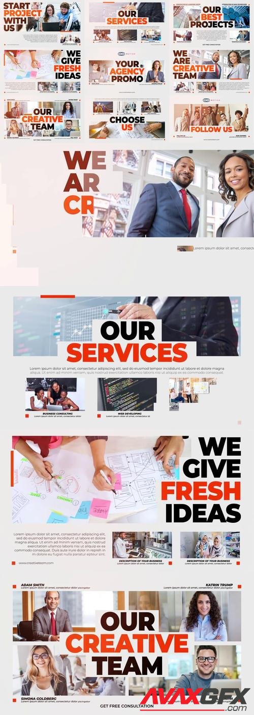 MotionArray – Business Agency Promo - Creative Team 990891