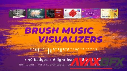 MotionArray – Brush Music Visualizers 990663