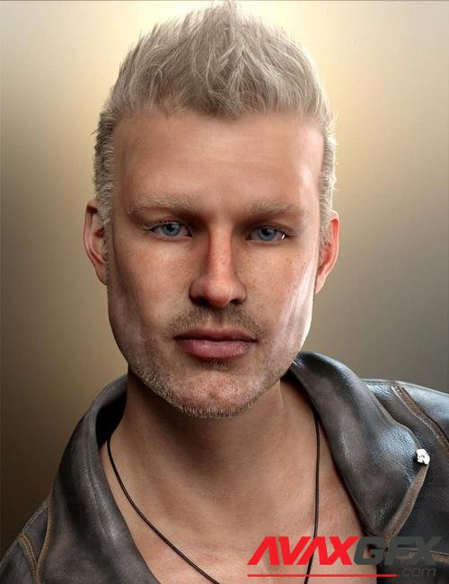 Alaric HD for Genesis 8 Male