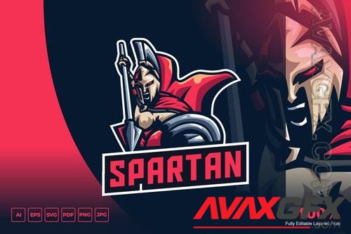 Spartan Mascot Logo