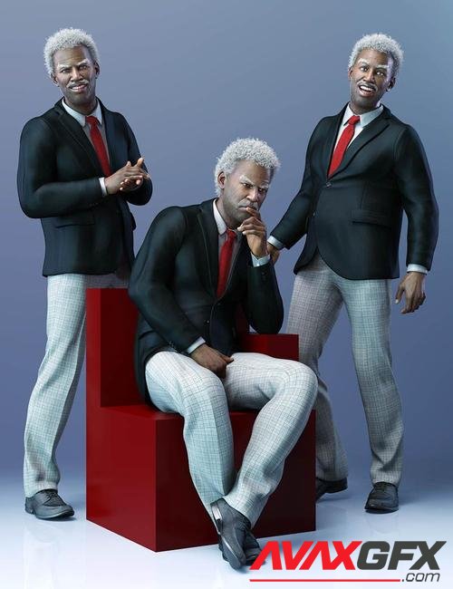 CDI Poses for Leroy 8 and Genesis 8 Male