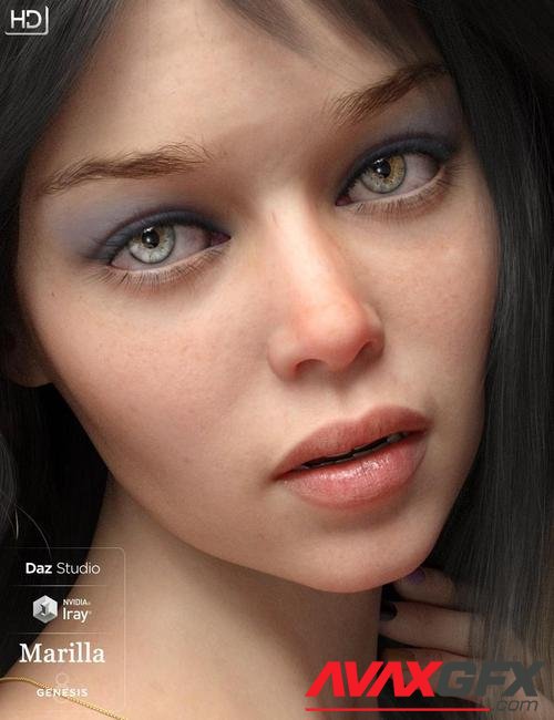 Marilla HD For Genesis 8 Female