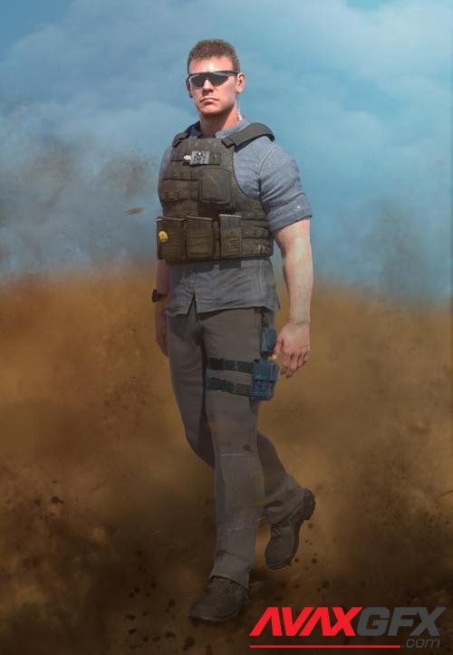 Mercenary Outfit Textures