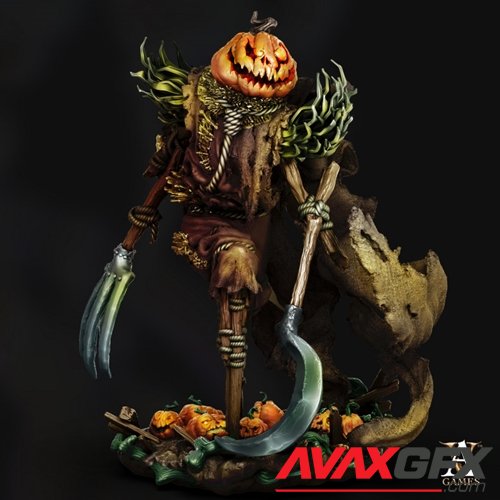 Pumpkin Horror – 3D Printable STL