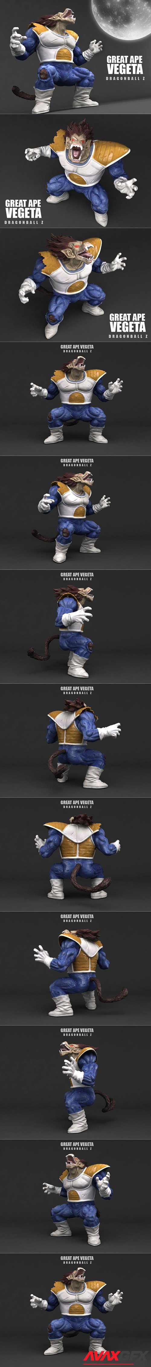 Great Ape - Vegeta – 3D Printable STL