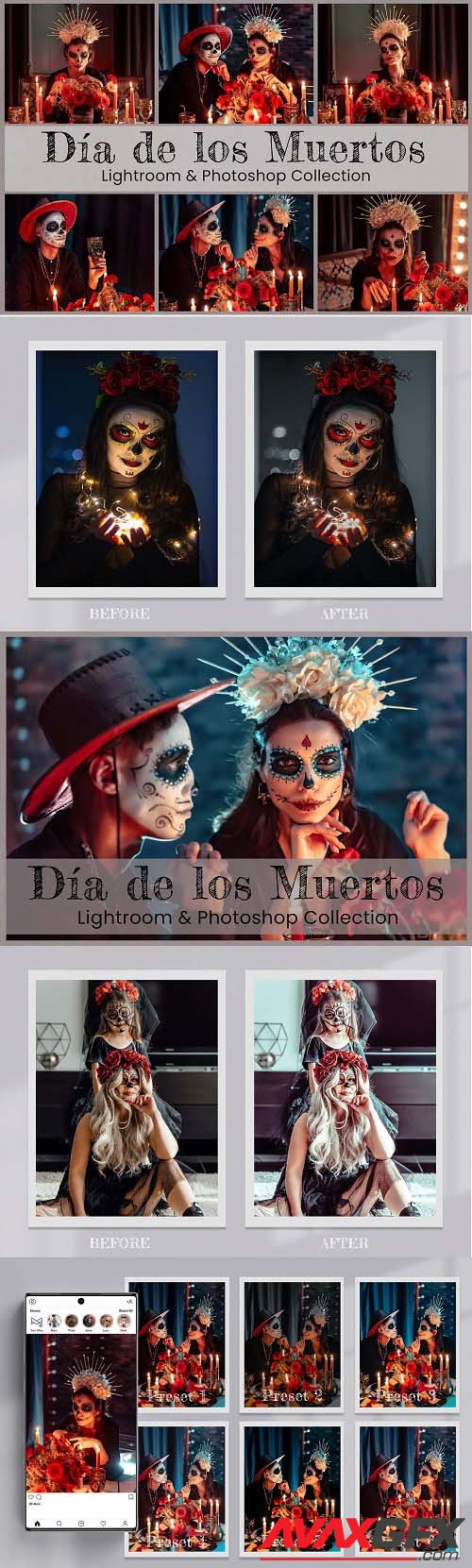 Dia de Los Muertos Lightroom PS LUTs - 6525741