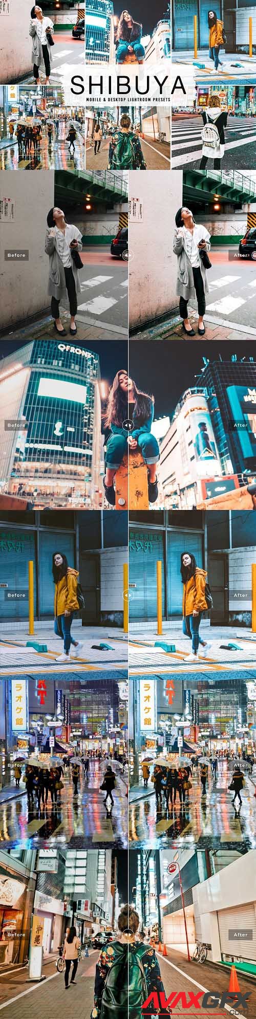 Shibuya Pro Lightroom Presets - 6525722