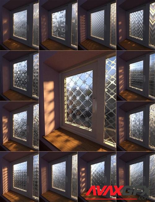 Privacy Glass Iray Shaders