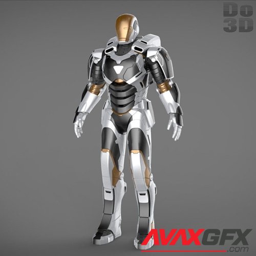 Iron Man Mark 39 Gemini Armor (Costume) – 3D Printable STL