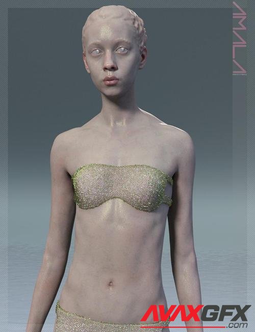 Amala HD & Expression HD & Bikini for Genesis 8 Female