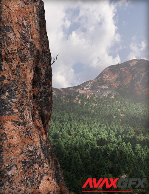 MDCH Granite Climbing Rock