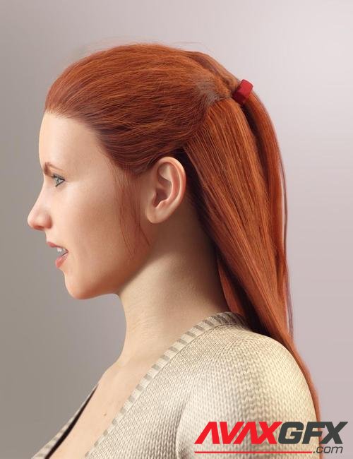 dForce Duchess Hair for Genesis 8 Female