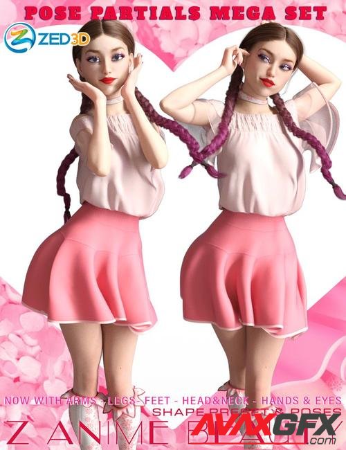 Z Anime Beauty Shape and Pose Mega Set