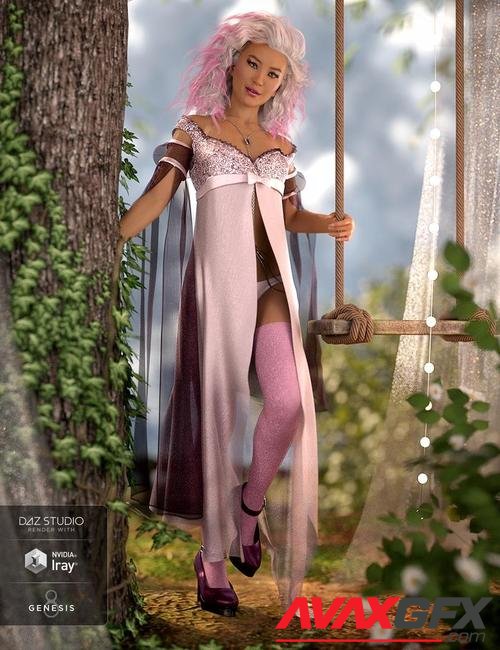 dForce Nightingale Outfit for Genesis 8 Female(s)