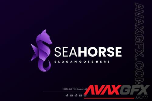 Seahorse Gradient Logo