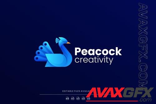 Peacock Gradient Logo