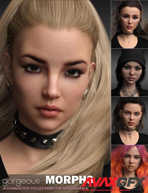 Gorgeous Morphs for Teen Raven 8