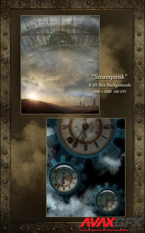 World of Steam - Steampunk Backgrounds