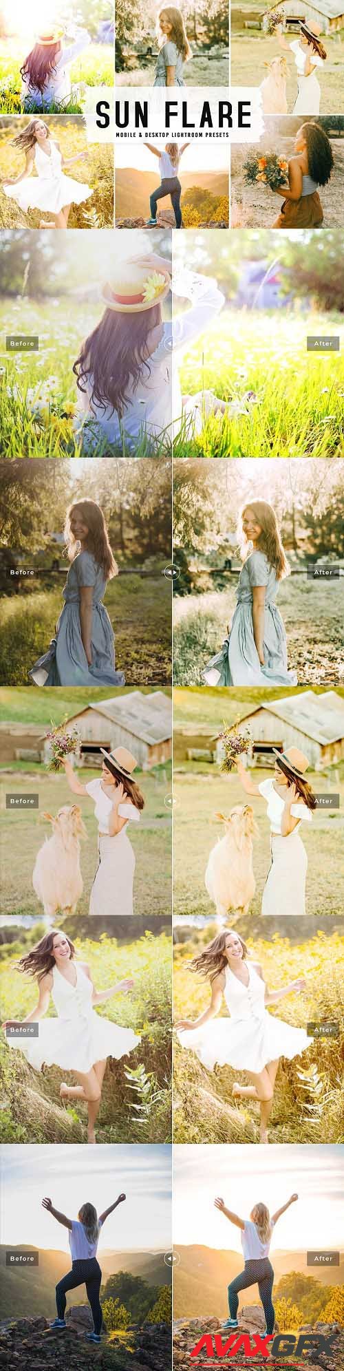 Sun Flare Pro Lightroom Presets V2 - 6525795