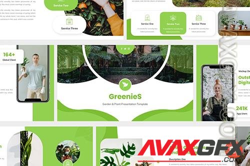 Greenies - Garden Powerpoint Presentation Template 7YQ9L6L