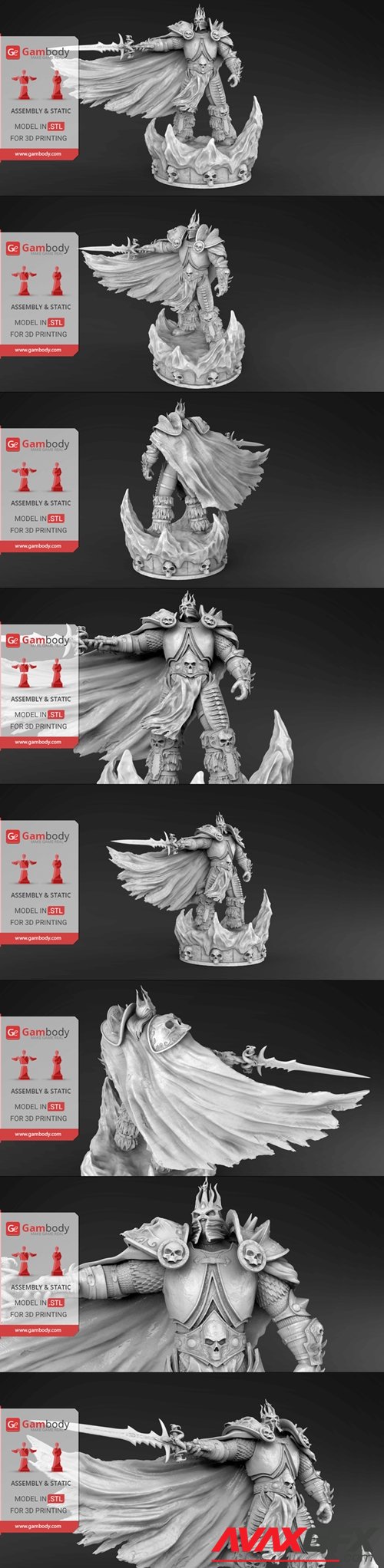 Wrath of the Lich King – 3D Printable STL