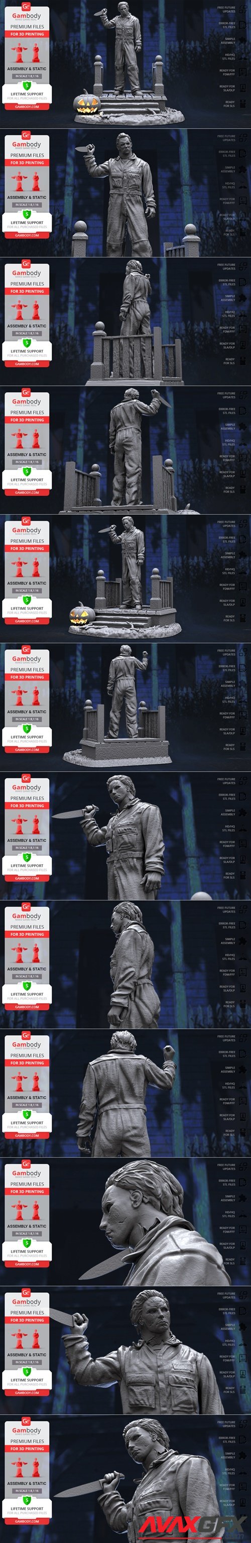 Michael Myers – 3D Printable STL