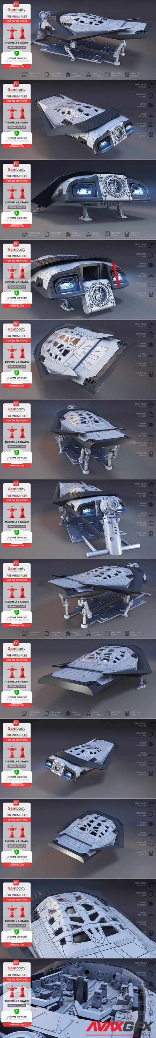 Interstellar Ranger – 3D Printable STL