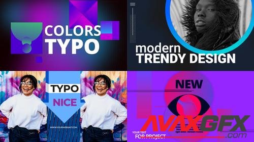 MotionArray – Creative Colorful Typography 1034526