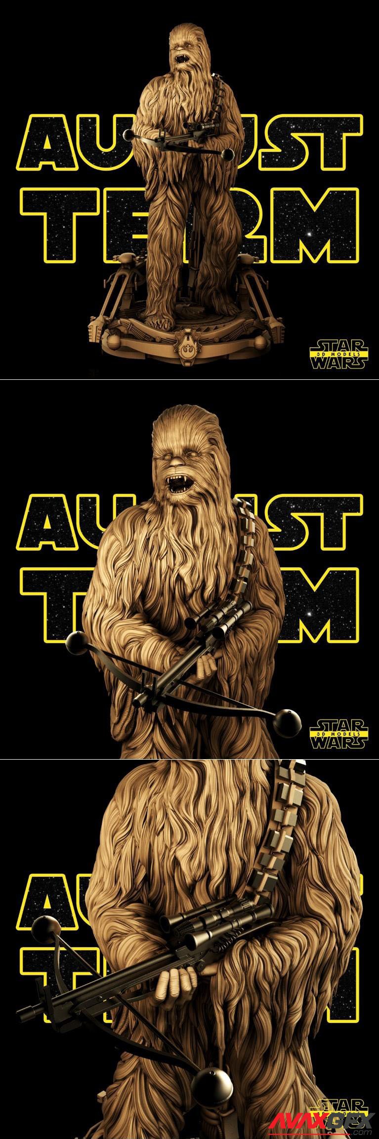 Chewbacca Chewie 3D Printable STL