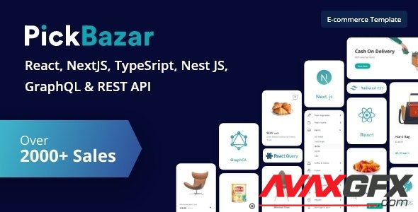 ThemeForest - PickBazar v6.0.0 - React Ecommerce Template with React Hooks, Next JS, GraphQL & REST API - 25283305