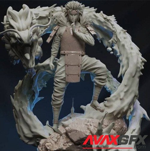 Tobirama - Naruto – 3D Printable STL