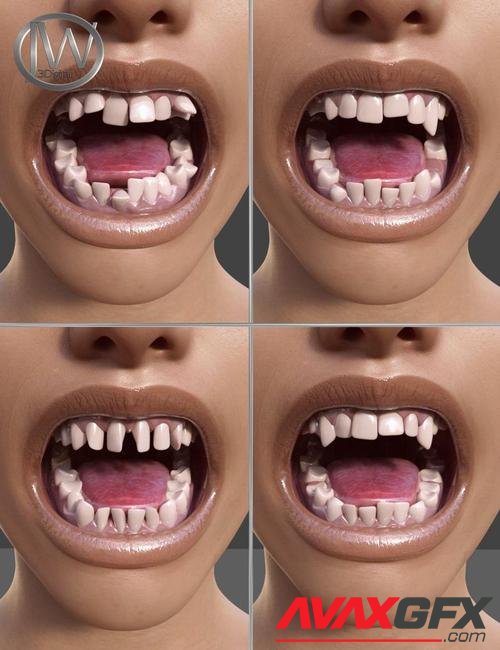 Teeth Master Control for Genesis 8 Female