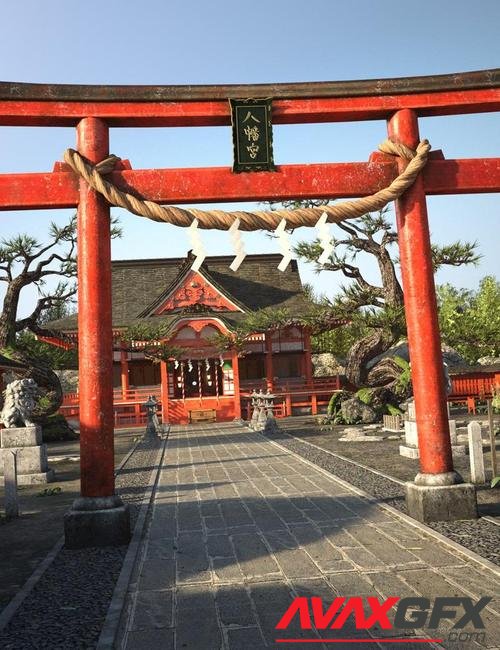 Japanese Shinto Shrine