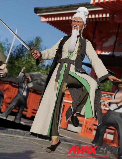 Sifu: Kung Fu Master Outfit for G8M