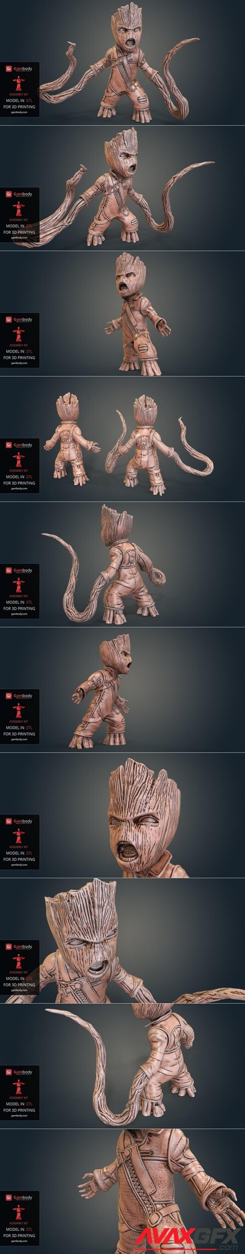 Ravager Groot – 3D Printable STL