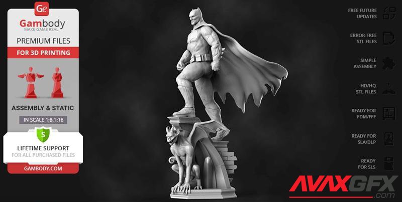 Batman Dawn of Justice 3D Printable STL