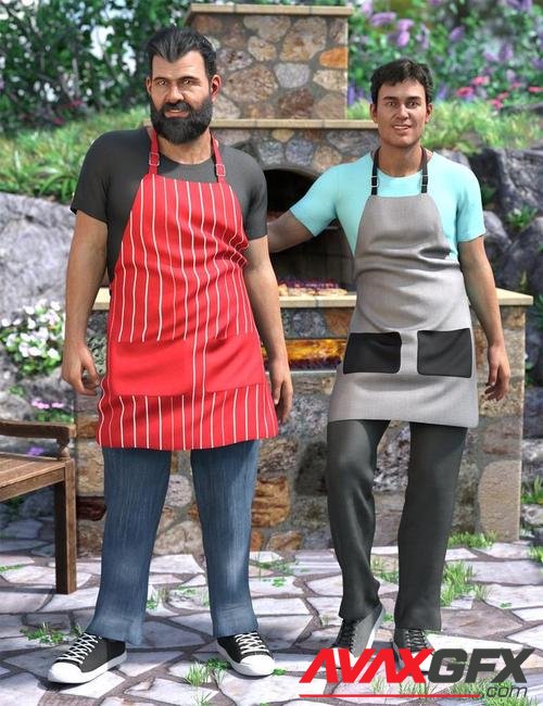 dForce Backyard BBQ Outfit Textures